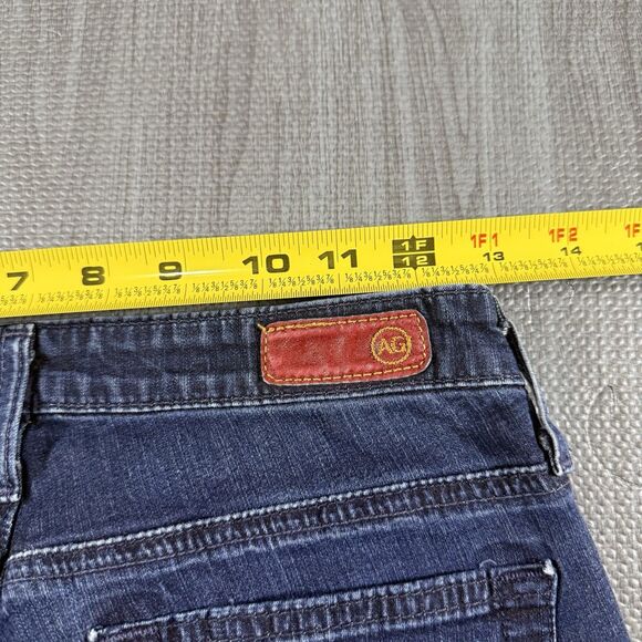 AG Adriano Goldschmied Jeans Women’s the Willow Dark Wash Blue 26R Straight Leg - Picture 4 of 7